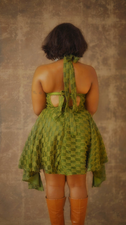 The Sola Dress - Sagewood