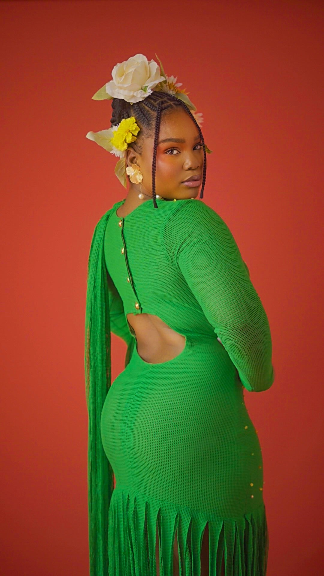 The Amara Dress - Verdant