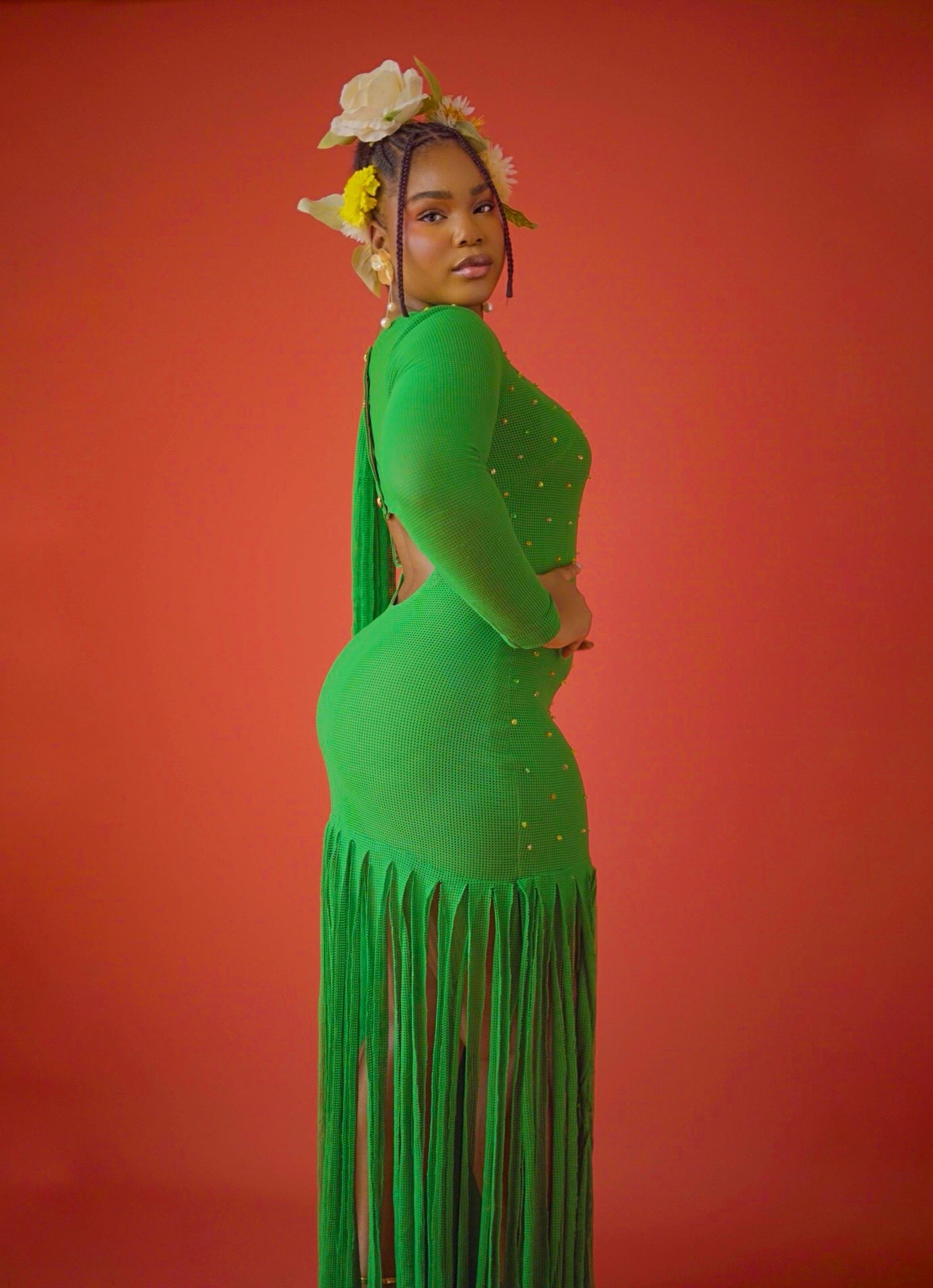 The Amara Dress - Verdant