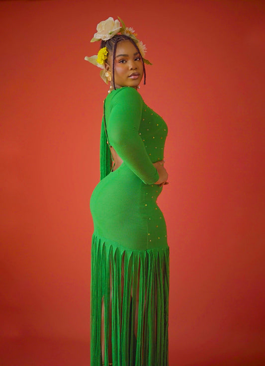 The Amara Dress - Verdant