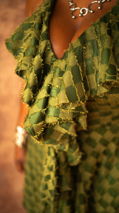 The Sola Dress - Sagewood