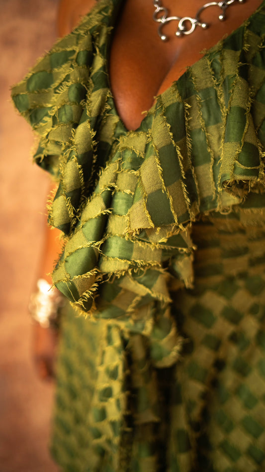 The Sola Dress - Sagewood